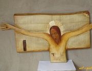 Crucifixion artistic relief