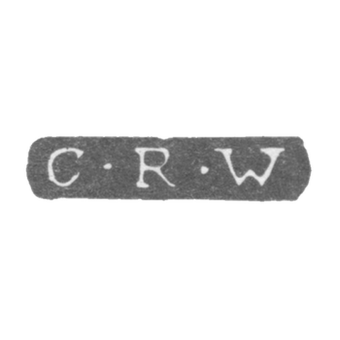 Claymo Master Whitting Carl Reingold - Leningrad - initials of C-R-W