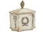 Серебряная русская императорская чайная коробка с монограммой орла