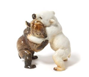 Figure "Bear".Porzellan Manufaktur Allach