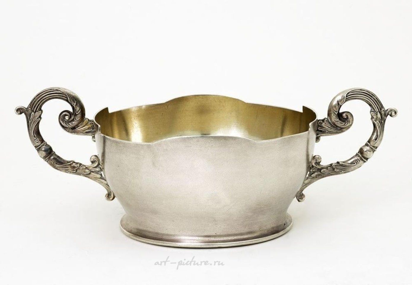 Русское серебро , Серебряная ваза в стиле Арт-Нуво, Россия, Москва