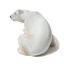 Сидящий полярный белый медведь. Дания, г. Копенгаген, Bing & Grondahl. 1915г.