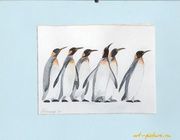 Penguins-1 watercolor