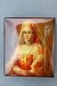 Миниатюрный портрет принцессы Зинаиды Юсуповой, выполненный вручную...