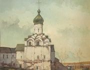 View of the Ferapontors Monastery Oil/canvas