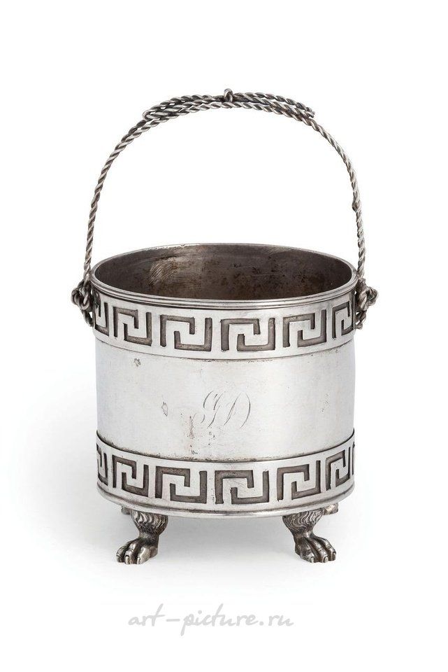 Русское серебро , Серебряная корзина, Санкт-Петербург, 1797 год