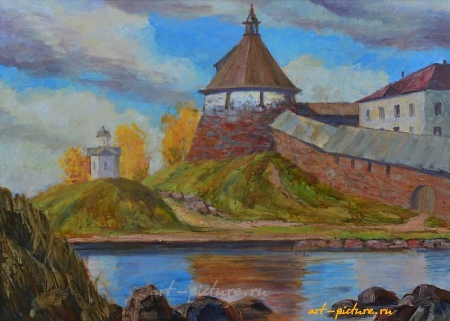 Соловки масло, холст