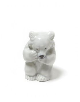 купить Фарфоровая фигура (статуэтка) "Медведь". Дания, г. Копенгаген, Royal Copenhagen