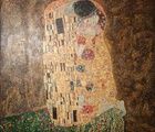 купить Поцелуй (копия картины Г. Климта) холст, масло 