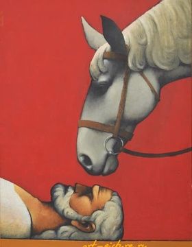 купить Два товарища Холст, масло