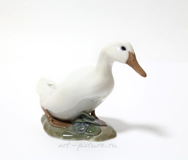 Duck. Denmark, Copenhagen, Royal Copenhagen, 1910-1923.