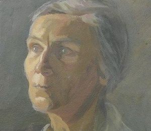 Etude.Cardboard, oil.35 x 25 cm.
