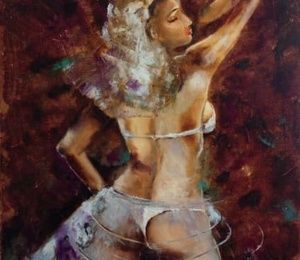 Awakening canvas/oil