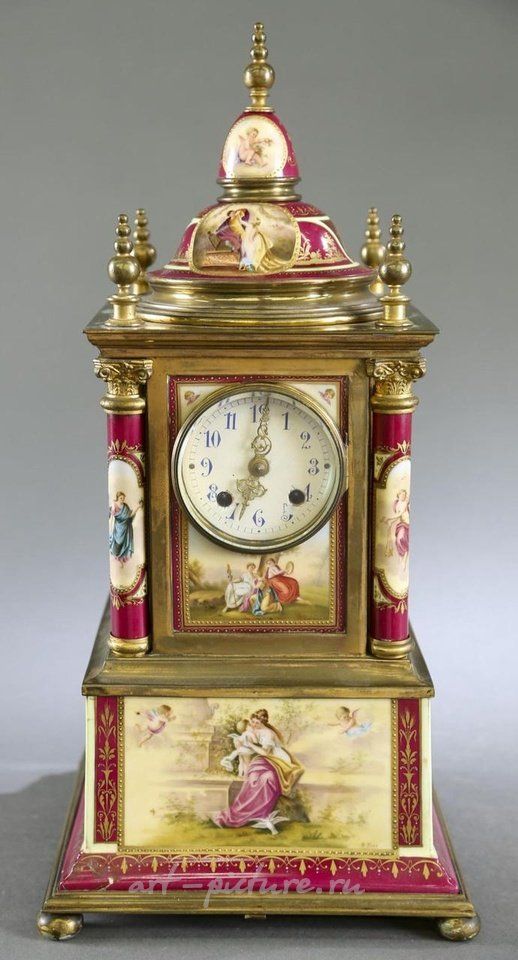 Royal Vienna Porcelain , GEORGE III THOMAS MAWKES TALL CASE CLOCK.