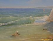 Clear day canvas oil