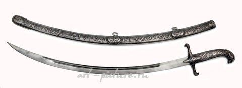 Русское серебро, Русский императорский подарочный меч из серебра