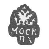 Moscow City Clay 1737 "Two-headed Eagle with Moscow's signature"