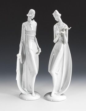 купить Скульптурная композиция "Принц и Принцесса" Герхард Шлипштайн Gerhard Schliepstein, Rosenthal