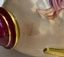 Роскошная вена Австрийская фарфоровая урна с росписью херувимов