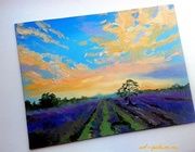 Provence oil, canvas