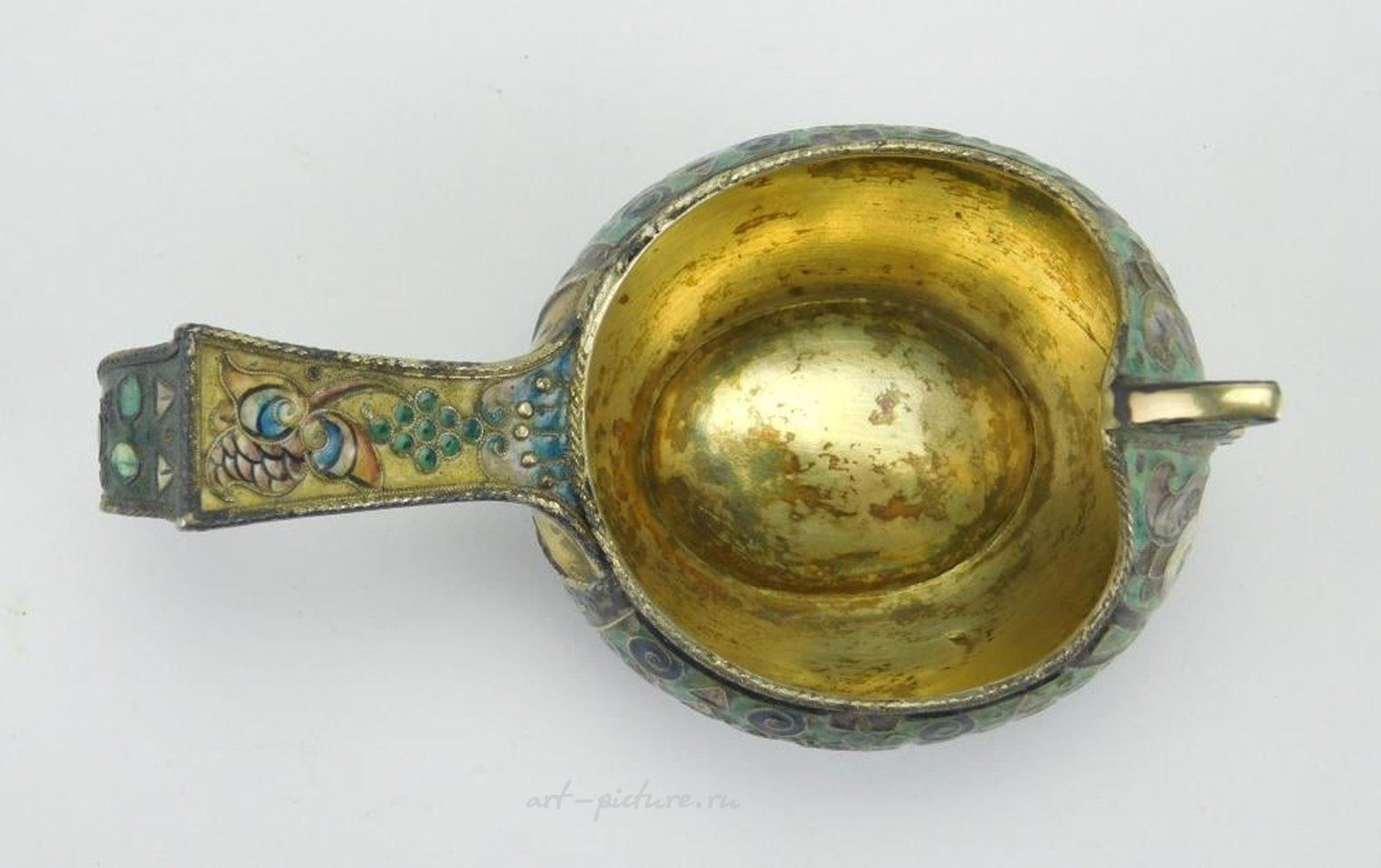Русское серебро , Антикварный русский серебряный ковш