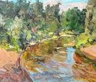купить Утро на р.Боровке масло,холст 