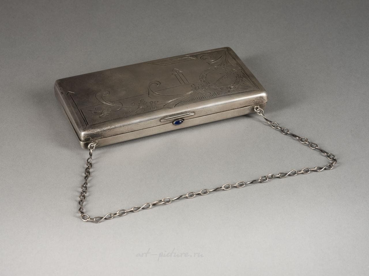 Russian silver , A SILVER LADY'S PURSE Russian, Moscow, Petr Petrovitch P