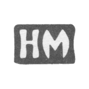 The stigma of the master Markovich Hirsch - Tallinn - initials "HM" - 1920-1940.