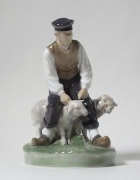 купить Фермер с овцами. Дания, г. Копенгаген, Royal Copenhagen