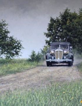 купить "Дорожные истории (просёлок)" холст, масло 