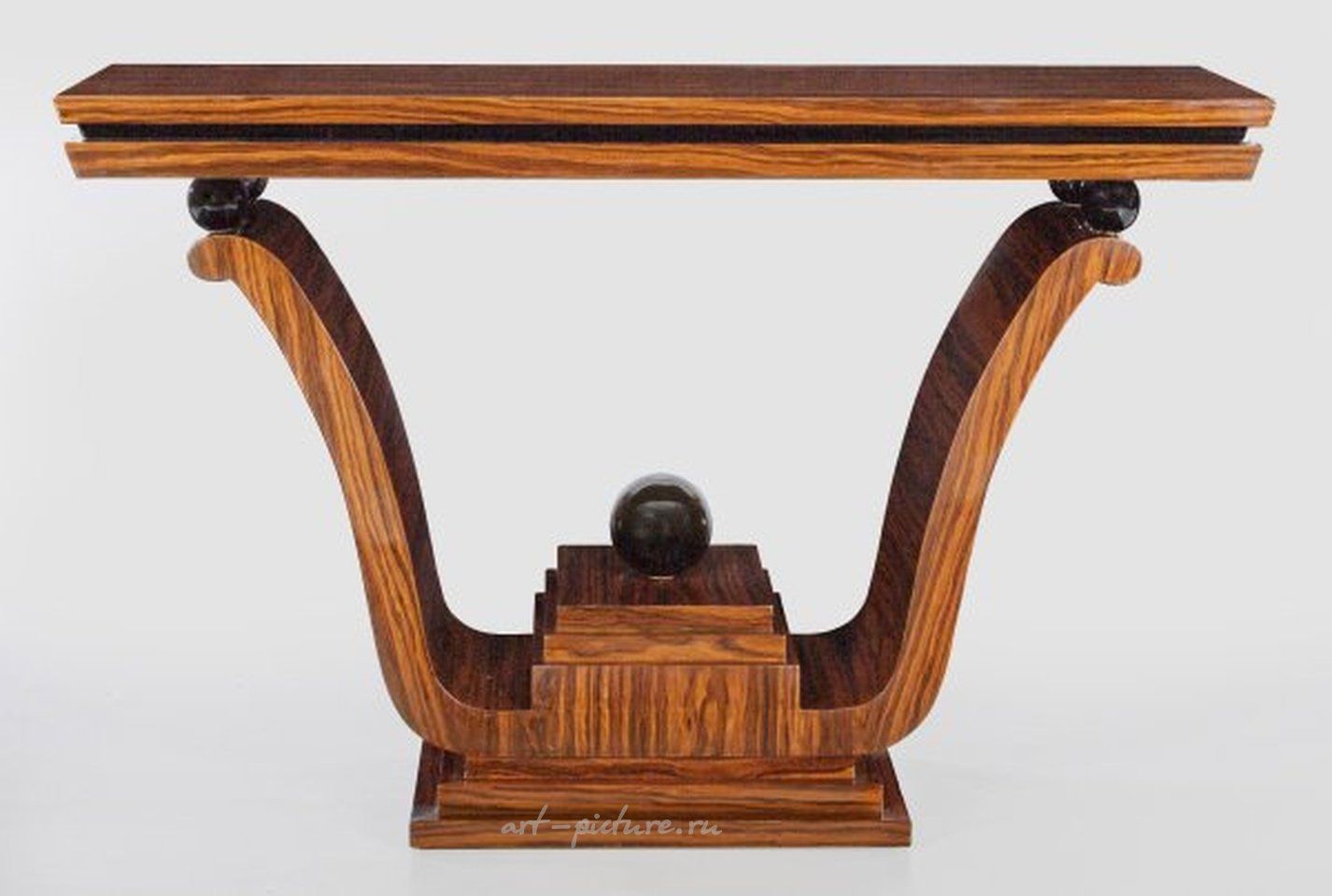 Console table in Art Deco style