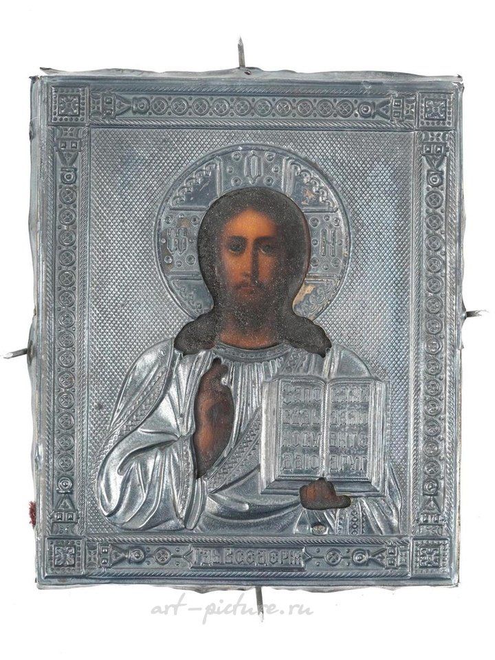 Русское серебро , Русская православная икона Христа Вседержителя
