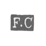 Claymo Master Colonyus Frederick Johann - Leningrad - initials F.C