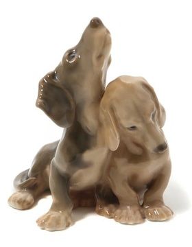 Porcelain figure (figurine) "couple of DAY" Bing & Grondahl