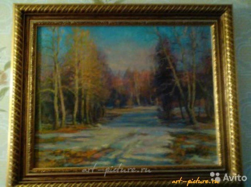 Весна Холст, масло