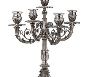 Подсвечник Anna Pavlova, Faberge, Фаберже, серебро