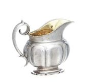 Серебряный чайник, Россия, конец 19 века, с репуассе...