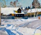buy Winter.Canvas, oil.49 x 70 cm