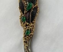 Нож для бумаг ювелирный с жуками Gilbert Albert (Жильбер Альбер)