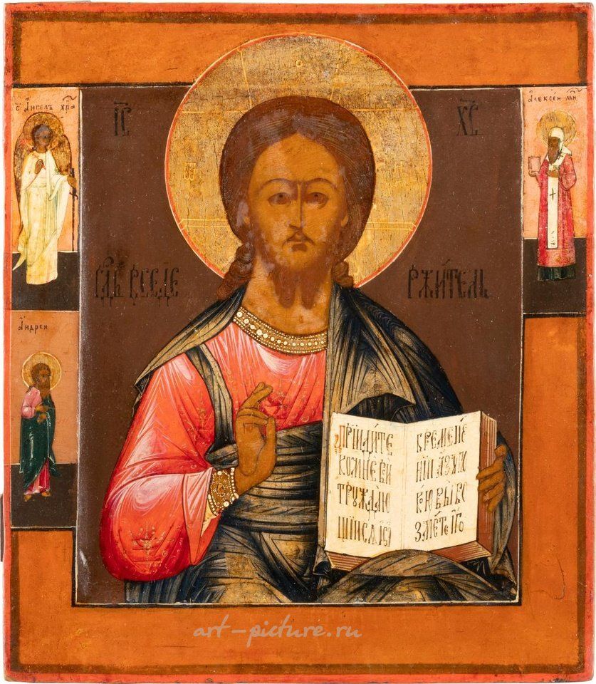 Русское серебро , Икона "Христос Пантократор"