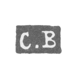 Claymo Master of Bojanovsky Carl - Leningrad - initials of C.B