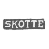 Mr. Scott Thomas - Leningrad - SKOTTE initials