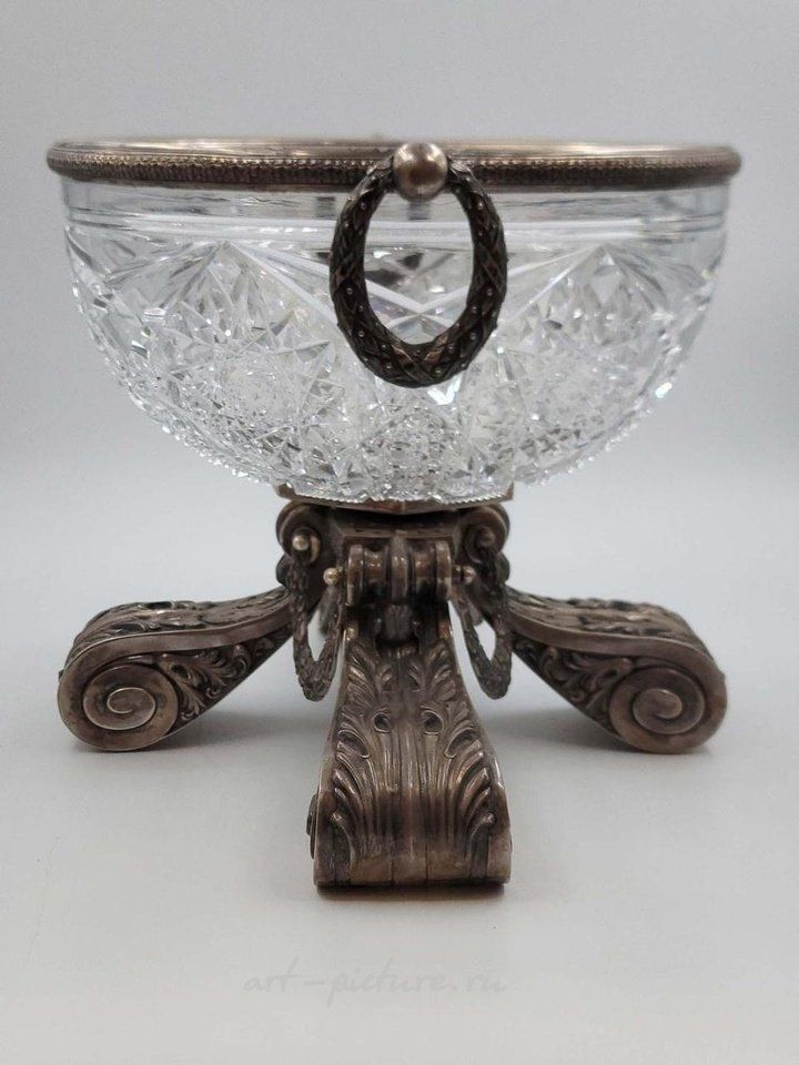 Русское серебро , Крупная серебряная посуда Tiffany and Co. XIX века