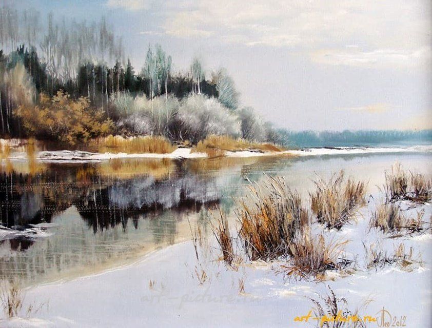 Март масло,холст