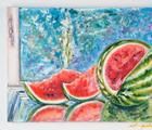Статуэтка Watermelon oil, canvas