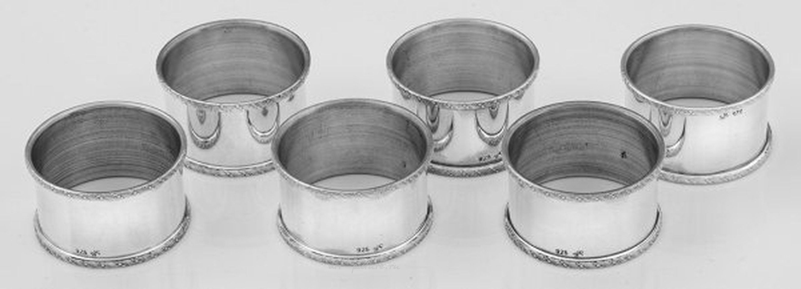 Six Napkin Rings