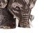 Серебряная фигура слоника-солонки в русском стиле 88