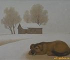 купить Песнь о собаке Холст, масло 
