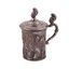 A Russian Empire period silver-gilt lidded cup, Peter Moller
