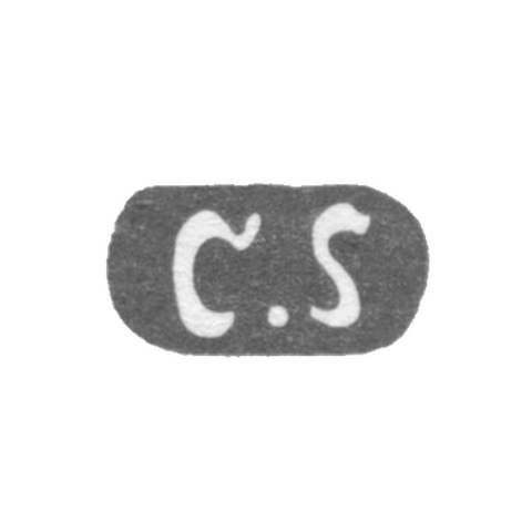 Claymo Master Sivers Karl - Leningrad - initials of C.S.